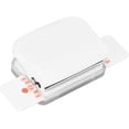 thumbnail image 1 of ABCISI Binding Machines, Mini Manual Multipurpose 6 Holes Cinch Book Binding Machine, Coil Binding Machine for Home Office(White), 1 of 19
