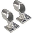 thumbnail image 1 of ABCISI Boat Hand Rail Bracket, Pair Heavy Duty 316SS 60°Marine Boat Stanchion Hand Rail Fitting Left-Front for 7/8" Tube, 1 of 13