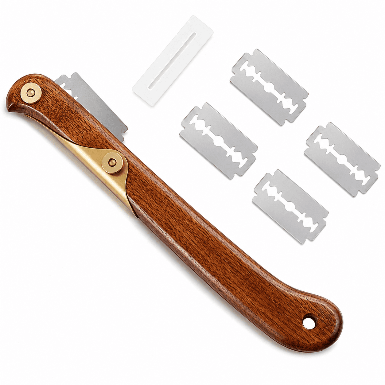 ABCISI Bread Lame Tool with 4 Replaceable Blades, Wooden Handle Dough ...