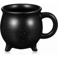 thumbnail image 1 of ABCISI Cauldron Mug, Ceramic Coffee Cauldron Halloween Decor, Halloween Coffee Mug for Party Favor, Novelty Coffee Mug Cup for Table Decoration, Black, 1 of 9