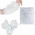 thumbnail image 1 of ABCISI Commode Liners, Portable Bedside Commode Liners Disposable for Seniors Disabled, Universal Comode Poop Toilet Bags for Adult,100 Pack,21x10Inches,Clear, 1 of 7