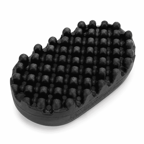ABCISI Curl Sponge for Short Natural Hair, Washable Rubber Curl Brush with Anti-Slip Grip for Afro Curls, Twists and Dreadlocks, Styling Tool for Black Men and Women, 5.82 x 3.42 Inches