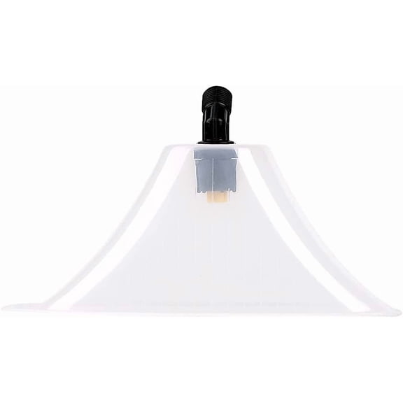 ABCISI Drift Guard with Flat Sprayer Nozzle, Prevents Drift of Fine Droplets, Windproof Transparent Guard for Weed Control, Agriculture, Garden Use, Enhances Spraying Efficiency (Small)