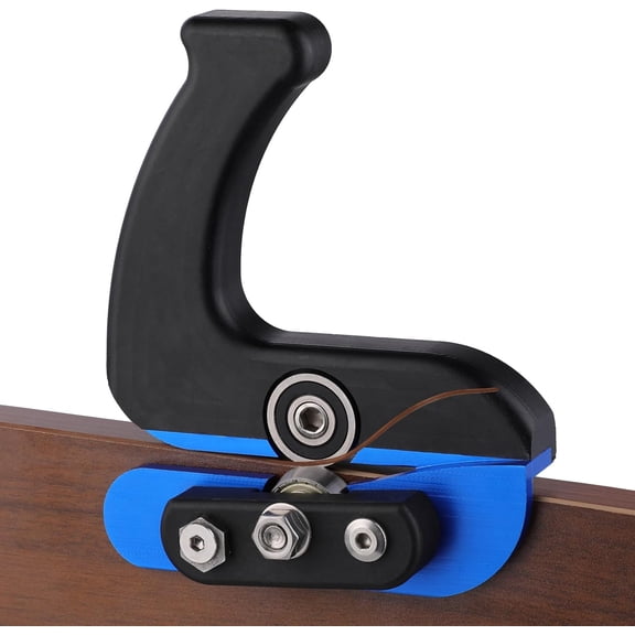 ABCISI Edge Banding Cutter - Dual Offset Bearings for Precision Trim and Ergonomic Grip, Excess Material Cutter for Box/PVC/ACP/Melamine/Vinyl Laminate Facing