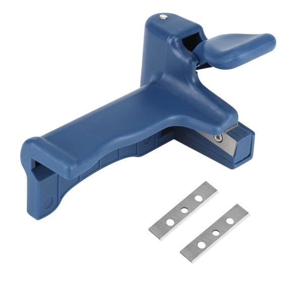 ABCISI Edges Banding Trimmer, Manual End Edges Band Trimmer, Durable Wood Head and Tail Trimming Tool, Edged Banding Machine for PVC Melamine Polyester Wood Furniture Cabinet Plywood