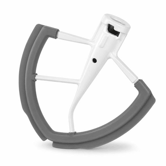 ABCISI Flex Edge Beater for KitchenAid 6 Quart Bowl-Lift Stand Mixer,Metal Mixer Paddle with Silicone Scraper,Compatible with Professional 600, 6 and 5 Plus Series,Only for Stainless Steel Lift-Bowl