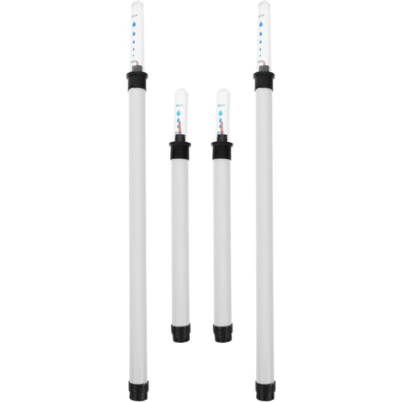 ABCISI Float Water Display Gauge 4pcs Water Level Gauges Hydroponics Plants Level Indicator Water Level Scale Gauge Flower Potted Succulent Gardening Tool