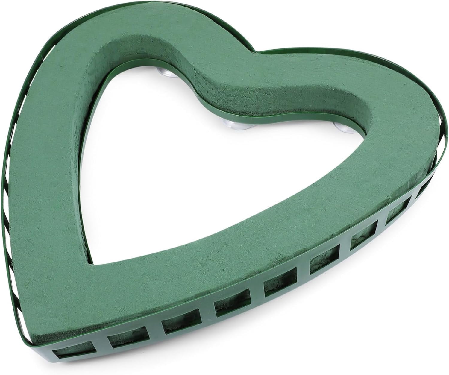 ABCISI Floral Foam Block Shaped Floral Foam Cage with Suction Cup for Fresh or Flowers, Wedding Party Decorations, Dry and Wet Flower Cage Holder for Flower Arrangement