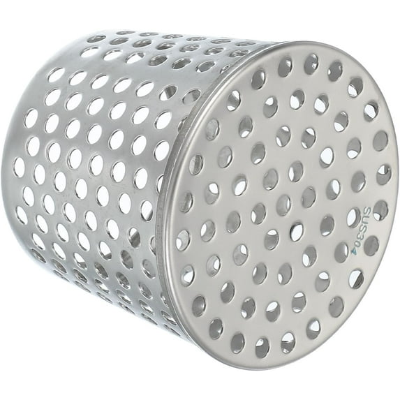 ABCISI Gutter Guard Filter 3.3"-2.7", PVC Termination Cap Mesh Screen Roof Vent Cover Stainless Steel Conical Exhaust Pipe Cover Downspout Guard Filter Strainer for Downspout