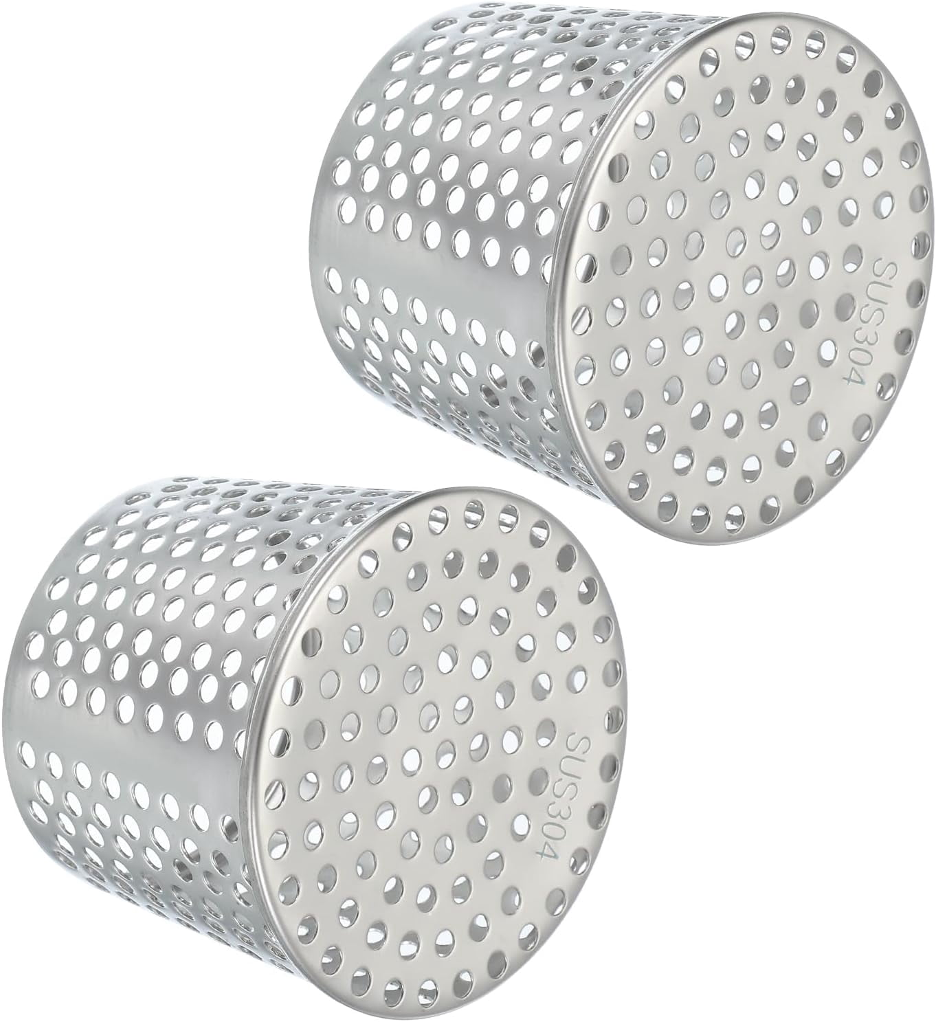 ABCISI Gutter Guard Filter, 2 Pcs PVC Termination Cap Mesh Screen Roof ...