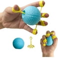 thumbnail image 1 of ABCISI Hand Exercise Ball, Squeeze Ball for Hand Therapy, Finger Extension Exerciser, Finger and Wrist Strengthener, Hand Grip Strengthener for Elderly,Weak Hand,Arthritis,Stroke,Carpal Tunnel, 10LB, 1 of 7