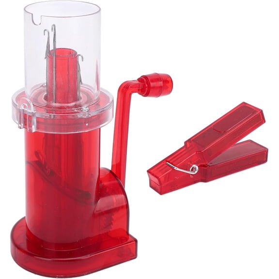 ABCISI Hand Operated Knitting Machine, Portable Craft Loom for Easy I Cord Bracelets and Necklaces, Beginner with Durable ABS for Home and Travel