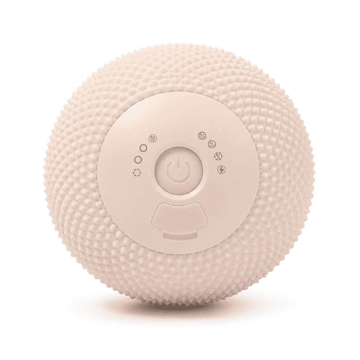 ABCISI Heated Vibrating Massage Ball, 7-Mode Rechargeable Silicone ...