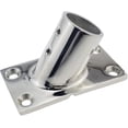 thumbnail image 1 of ABCISI Heavy Duty Boat Hand Rail Fitting, 60 Degree 1 inch Rectangular Base-Marine 316 Stainless Steel Deck Hardware, 1 of 14