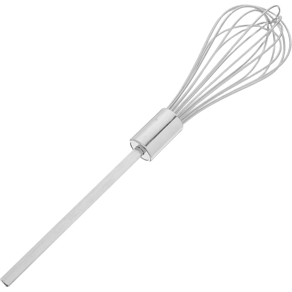 ABCISI Heavy Duty Extra-long Stainless Steel Mixer Attachment, Whisk for Electric Drill Conversion, Hand Beater Tool for Baking Cooking and Efficient Mixing, 13.5 Inches