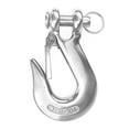 thumbnail image 1 of ABCISI Heavy Duty Slip Hook, Lifting Winch Steel Slip Hook, High Strength Safety Trailer Hook, Load Trailer Clevis Hooks Stainless Transport 1/2 Inch 3000lbsf, 1 of 7