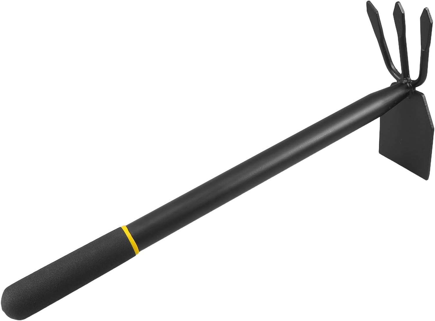 ABCISI Hoe and Cultivator, Garden Rake Hand Tiller Tool Heavy Duty Cultivator Hoe for loosening Soil Weeding Digging Flower Planting Garden Farming Agriculture Tool