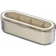 ABCISI Kitchen Seasoning Box, 4 Grids Compartment Plastic Condiment ...