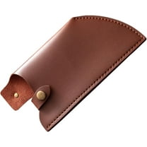 ABCISI Knife Guard, Durable Leather Knife Cover, Leather Cleaver Edge Guard, Portable Chef Knife Holder (24.8X10.3X0.5CM)