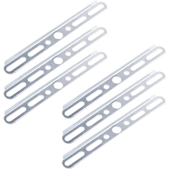 ABCISI Light Fixture Mounting Bracket, Versatile 6 Inch Ceiling Light Plate Pendant Light Crossbar with Screws, Hard and Not Easy to Deformation, 5.91" x 0.79" (L*W)