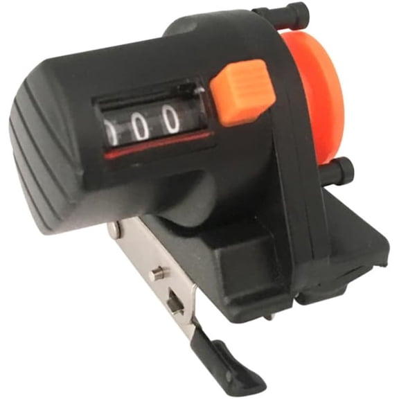 ABCISI Long Term Use Fishing Line Depth Counter, 0-999M Fishing Line Depth Counter Finder Tool, Tackle Length Gauge Counter Fishing Line Reels for Fishing