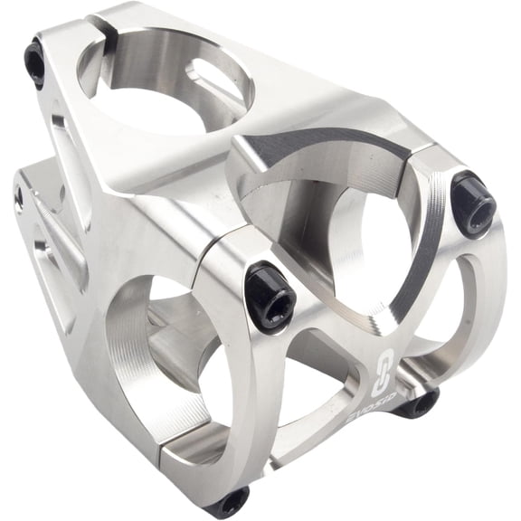 ABCISI MTB Stem, 31.8 Stem Mountain Bike Stem, Aluminum Alloy Mountain Bike Handlebar for 1-1/8 Steer Tube 31.8mm Handlebar, Handlebar Stem for Most Mountain Bike Road Bike MTB BMX, Silver