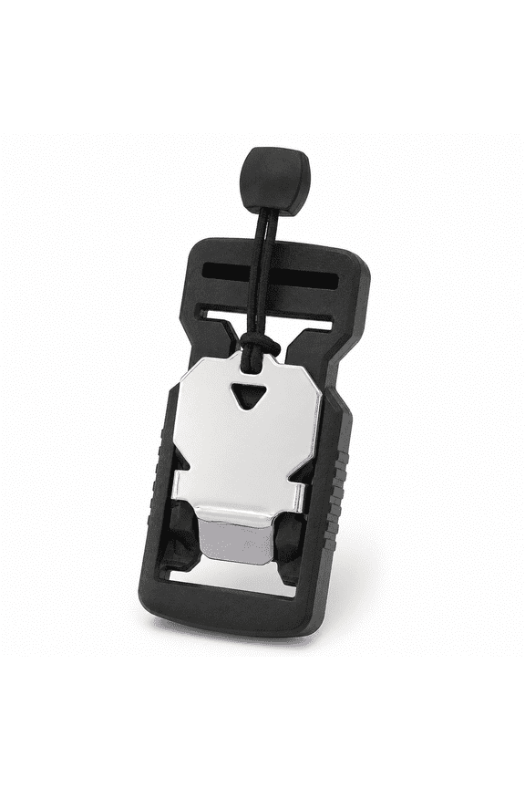 Quick Release Buckle for 1 Inch Webbing, One-Pull Unlock Strap Buckle with Metal Locking Plate for Backpacks, Tactical Gear, Tool Belts, Camping Bags and Outdoor Equipment