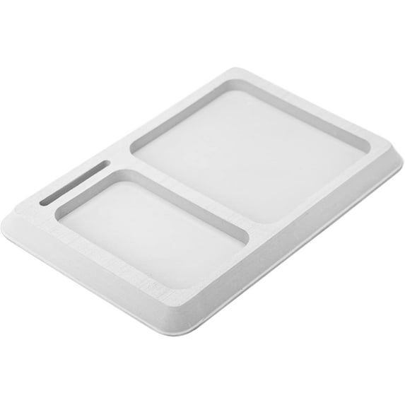 ABCISI Marine Foam Phone Holder, Boat Dash Accessory with Multi-Compartment Designs Perfect for Fishing Boat Center Consoles, Boat Storage Organizer with Adhesive Backing (white)