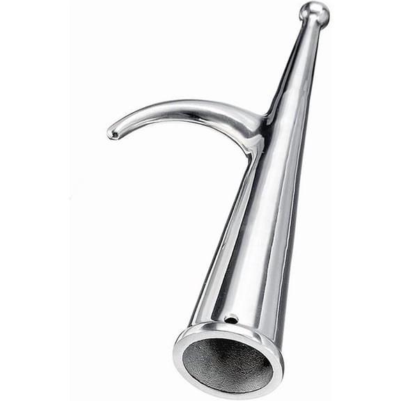 ABCISI Marine Grade 316 Stainless Steel Replacement Hook,Boat Hook Raft Boat Head End Kayak Watercraft Yacht Accessories Raft(32mm)