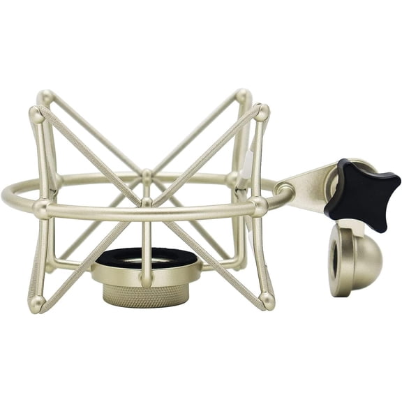 ABCISI Microphone Shock Mount Compatible with NeumannTLM 103, TLM 102, M147, M149 & More, 180 Adjustable Metal Anti-Vibration Mic Holder for Recording Podcast Streaming Gaming