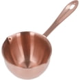 thumbnail image 1 of ABCISI Mini Butter Warmer, 6.7oz/200ml Stainless Steel Mini Butter Warmer Coffee Milk Warmer Pot with Dual Pour Spouts Small Saucepan Chocolate Melting Pot (Rose Gold), 1 of 18