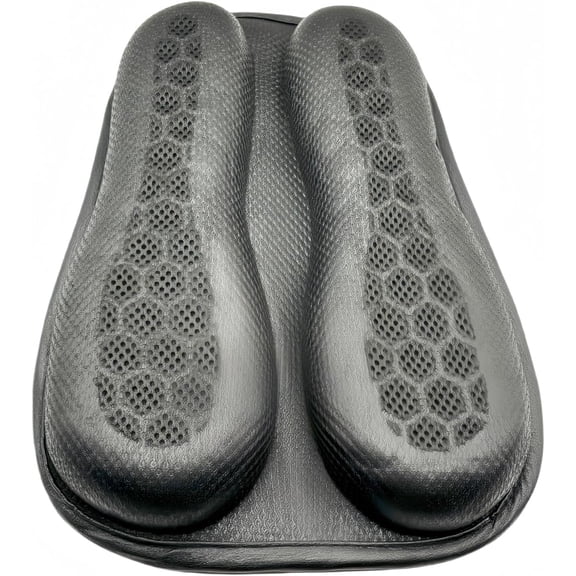 ABCISI Motorcycle Gel Seat Cushion - 3D Honeycomb Non-Slip Shock-Absorbing Breathable Seat Cover - Sunscreen & Waterproof Bike Seat Pad, Mesh Fabric Heat Insulation Motorcycle Cushion