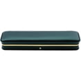thumbnail image 1 of ABCISI PU Leather Necklace Box, Rectangle Blackish Green Bracelet Case Box, Velvet Interior Jewelry Box Organizer, Gift Box Display Case Chain Holder (9.45" x 2.17" x 1.38"), 1 of 16