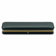 thumbnail image 1 of ABCISI PU Leather Necklace Box, Rectangle Blackish Green Bracelet Case Box, Velvet Interior Jewelry Box Organizer, Gift Box Display Case Chain Holder (9.45" x 2.17" x 1.38"), 1 of 7