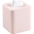 thumbnail image 1 of ABCISI PU Leather Tissue Box Cover with Magnetic Closure, Waterproof and Scratch-Resistant, Square Tissue Box Holder with Rounded Edges Design for Bedroom,Living room,Bathroom and Office(Pink,Square), 1 of 6