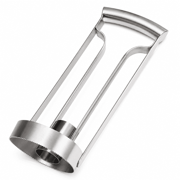 ABCISI Pineapple Corer Tool, Stainless Steel Pineapple Peeler and Slicer with Serrated Cutting Edge, 7.9-Inch Fruit Core Remover Cutter for Home Kitchen, Parties and Meal Prep