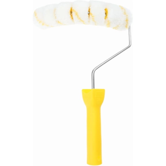 ABCISI Pipe Paint Roller Brush with Wheels, Pipe Roller for Professional Tube Painting, Lightweight and Easy to Clean for Natural Gas and Water Pipelines