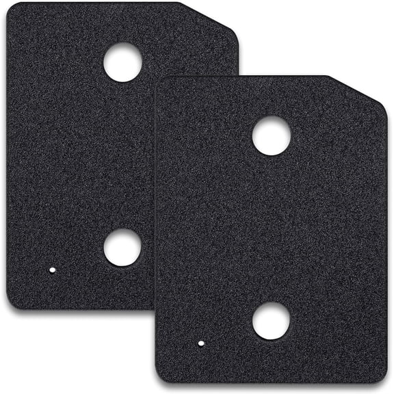 ABCISI Plinth Filter Replacement for Miele T1 Dryer - 9164761 Heat Pump Tumble Dryer, Toe-Kick Lint Foam Filter Replacement, 2 Pack