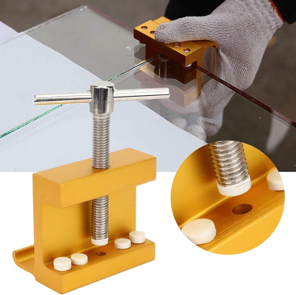 ABCISI Professional Glass Cutter, Tile Opener with Secure Grip, Manual Cutting Breaker Tool for Glass Ceramic and Tiles, Easy Breaker for Brittle and Hard Objects