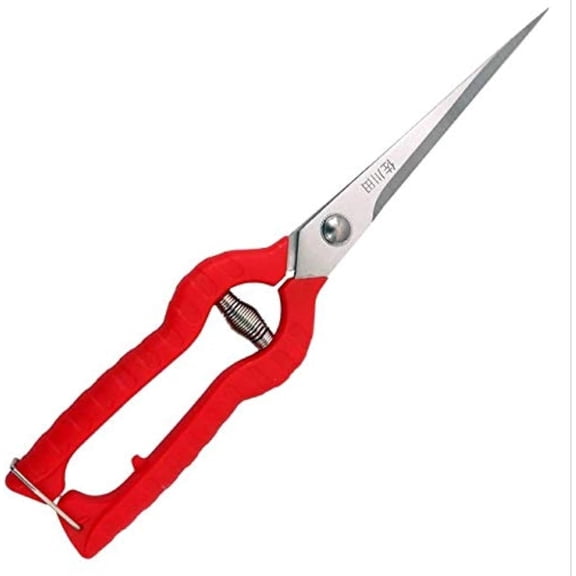 ABCISI Pruning Shears for Gardening, Extra Long Edge Stainless Steel Pruning Shears for Fruit Trees Bonsai, Sharp Garden Scissors Tool 245mm