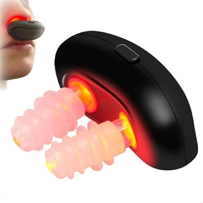 ABCISI Red Light Nasal Therapy Device, Portable Red Light for Nose, Red Light Nasal Soothing Device Relieves Nasal Dryness and Sinus Discomfort, USB Charging (1 pcs)