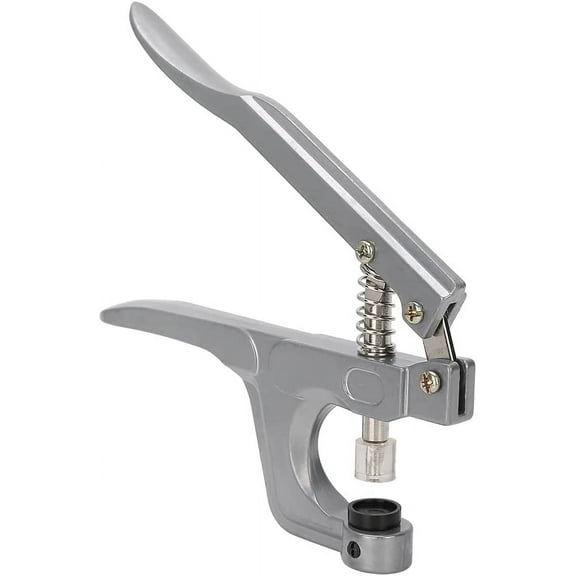 ABCISI Rivet Press, No Disassembly Required Durable Lightweight and Portable Aluminum Material Snap Installation Tool for Leather Crafting for Sewing Clothing