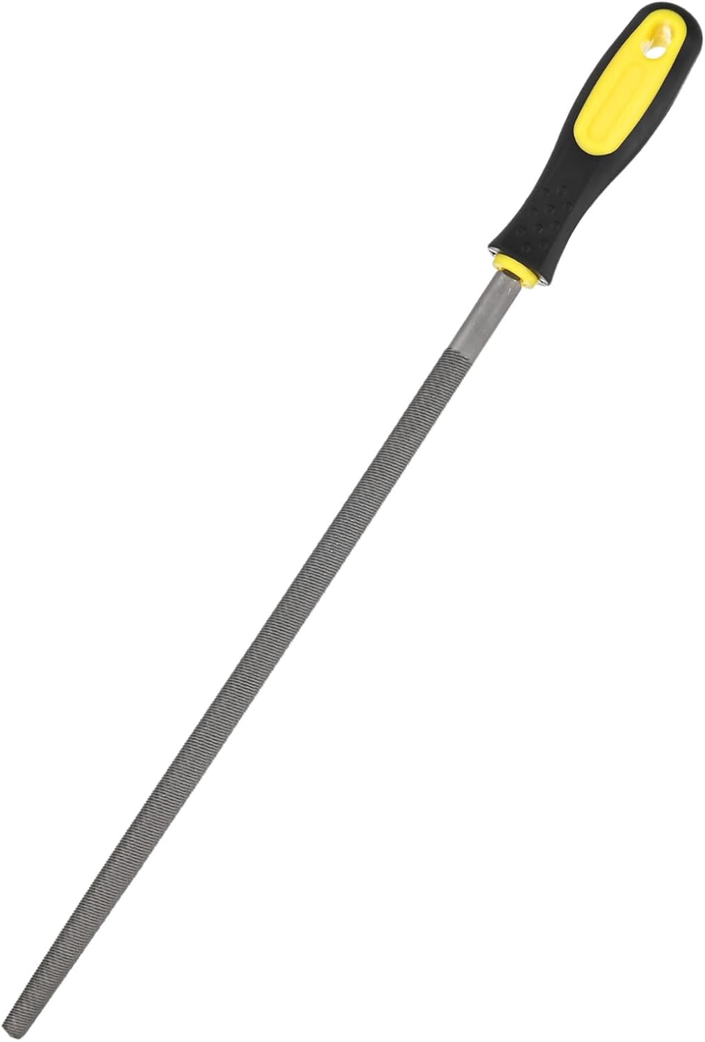 ABCISI Round Metal File, High Carbon Steel Diamond Hand File W PVC Grip ...
