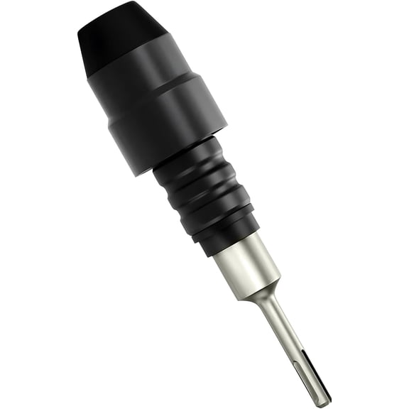 ABCISI SDS plus to SDS Max Adapter, 8-1/4" Long Alloy Steel Adapter Compatible with Rotary Hammer Alloy Steel Adapter, SDS Adapter Bit for Rotary Hammer Connection Drill Converter Shank Quick Tool