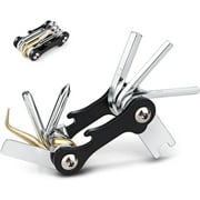 ABCISI Scuba Multi-Tool, Sturdy Mini Compact 8-in-1 Stainless Steel Diving Dive Tools, Multifunctional Portable Repair Set for Repairing & Adjusting Diver Gears, Black