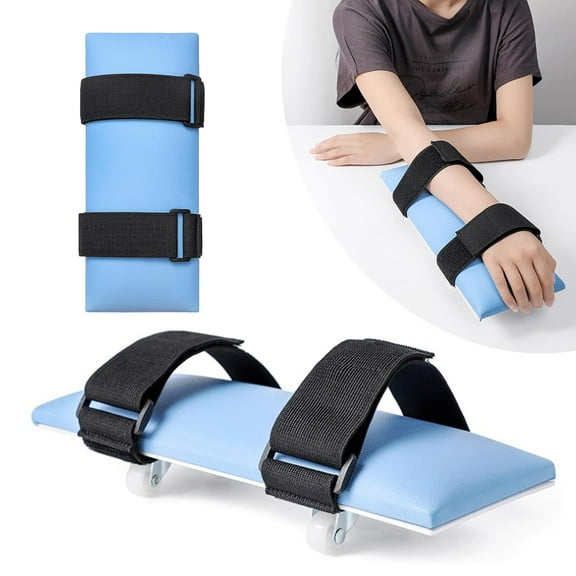 ABCISI Shoulder for Pulley Physical Therapy, Desktop Rehab Skateboard with 360Roating Wheels, Pulleys for Shoulder Rehab, Stroke Victims Arm Skateboard, Improves Flexibility And Extension