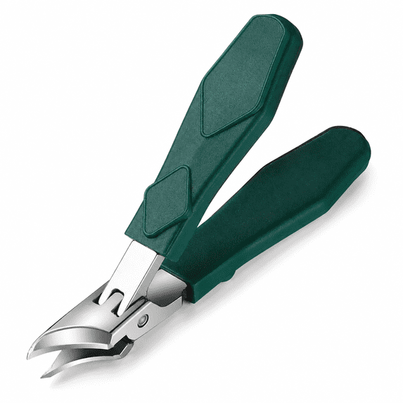ABCISI Slanted Nail Clipper, Wide Opening Anti-Splash Curved Toenail ...