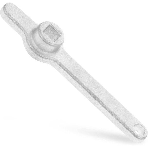 ABCISI Stainless Steel Bleed Radiator Vent Key for Efficient Air Release, Single Head Square Key Wrench, Metal Air Plumbing Tool Radiator Heating Tool, Ideal for Use in Confined Areas