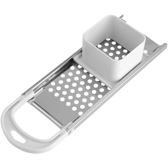 ABCISI Stainless Steel Spaetzle Maker Press with Comfortable-Grip Handle, Dumpling Noodle Pasta Cooking Tool with Safety Pusher for Kitchen