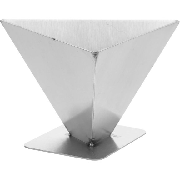 ABCISI Stainless Steel Zongzi Mold, Triangle Rice Press Mold with Bottom Support for Sticky Rice, Dumplings, Sushi, and Stuffed Meat Shapes, Kitchen Tool for Festival and Home